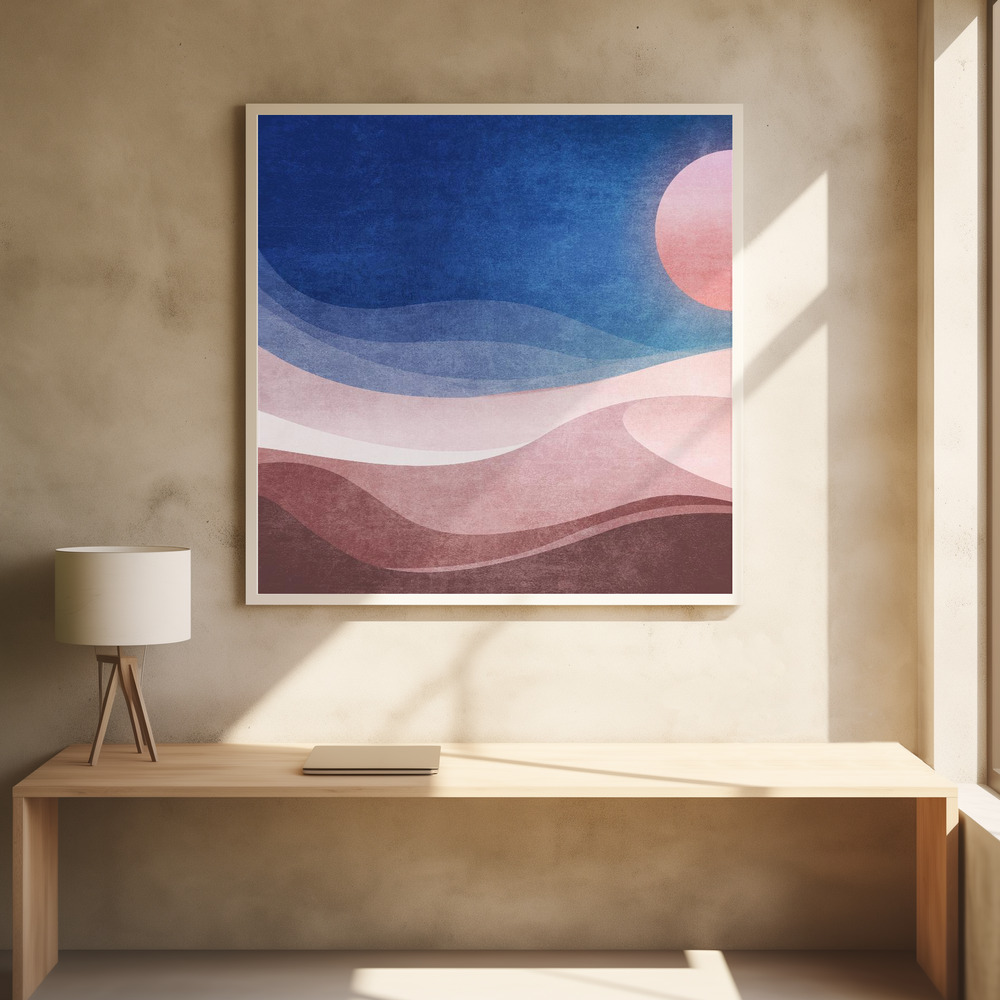 Poster - Lunar Horizons square poster interior 1