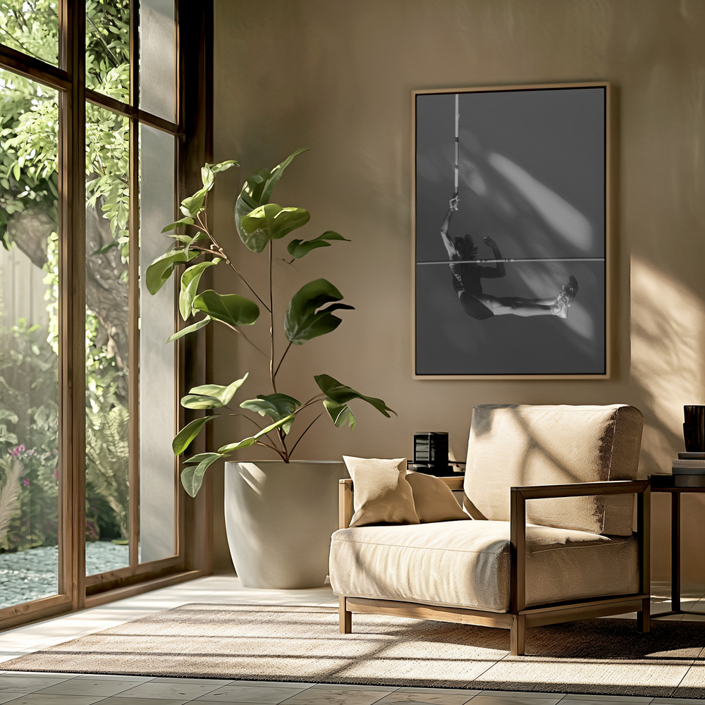 Canvas schilderi - Force of desire III. in de woonkamer
