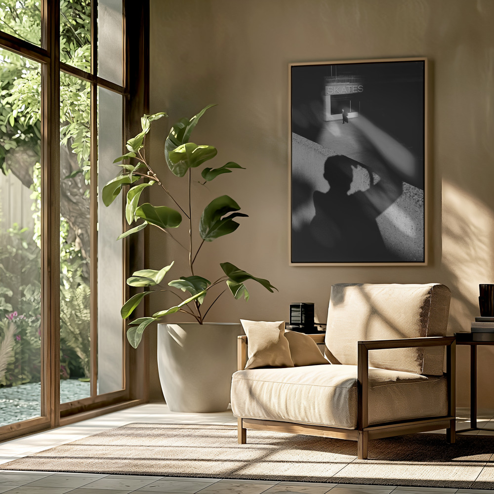 Toile - Street photographer dans le salon