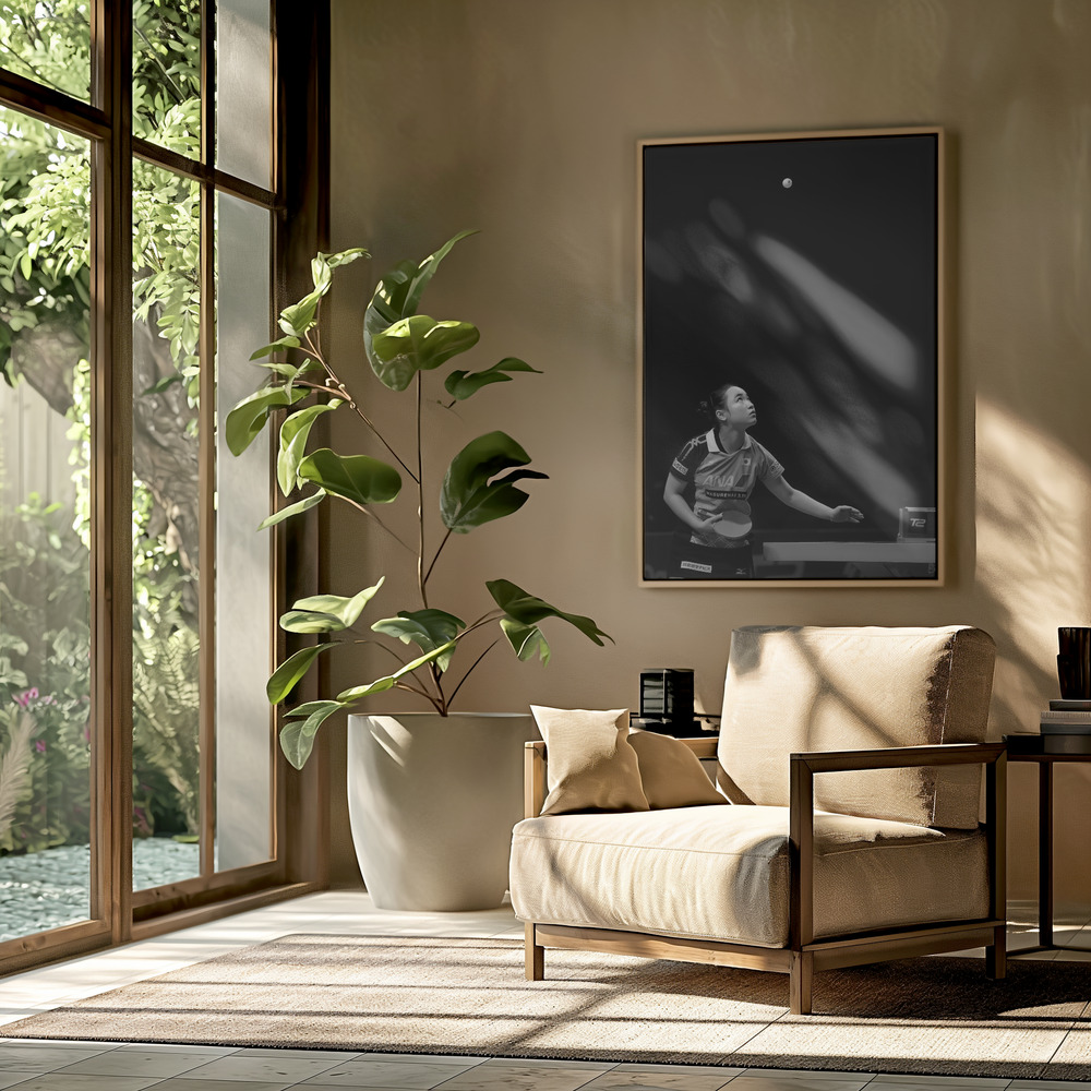 Canvas schilderi - Serving in de woonkamer