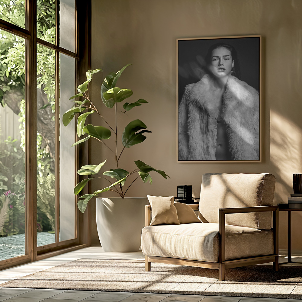 Canvas schilderi - Romi in de woonkamer