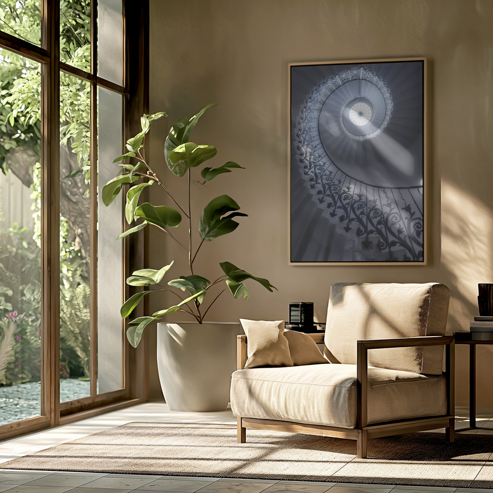 Canvas print - Tulip Stairs in the livingroom