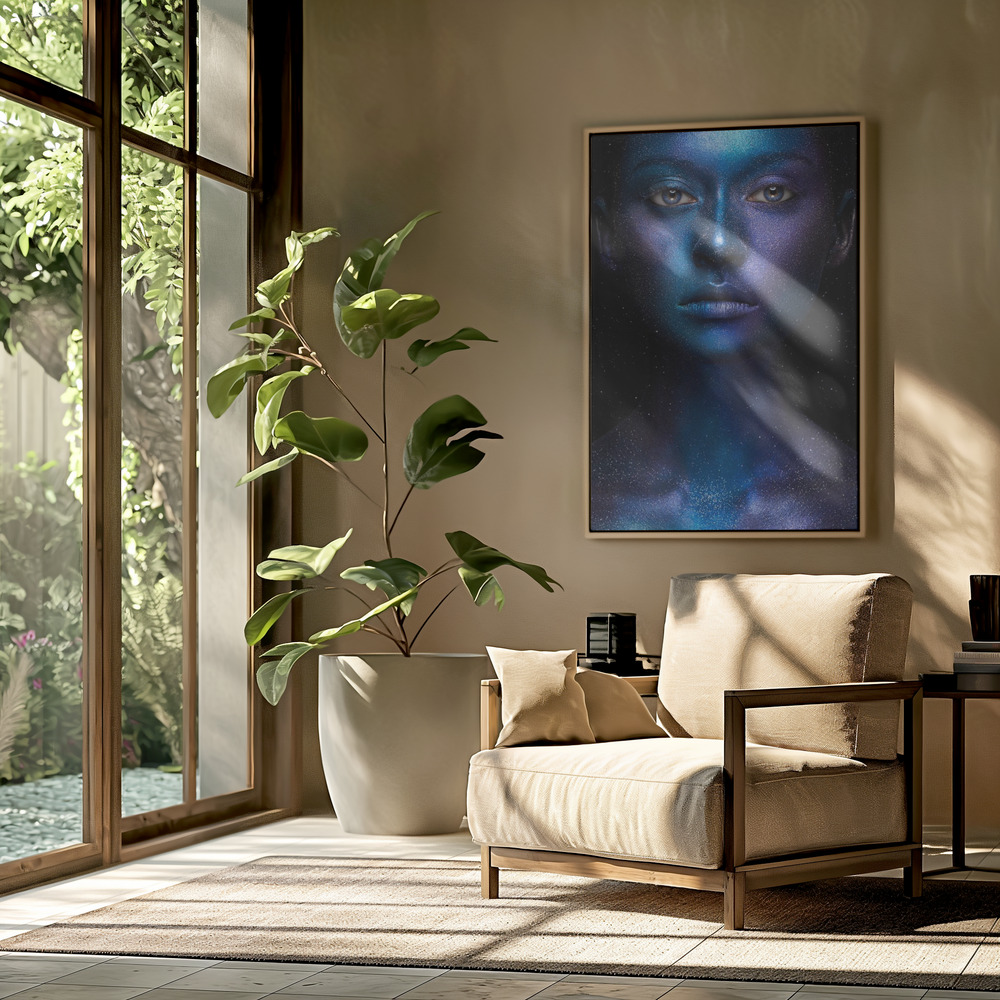 Toile - Galaxy dans le salon