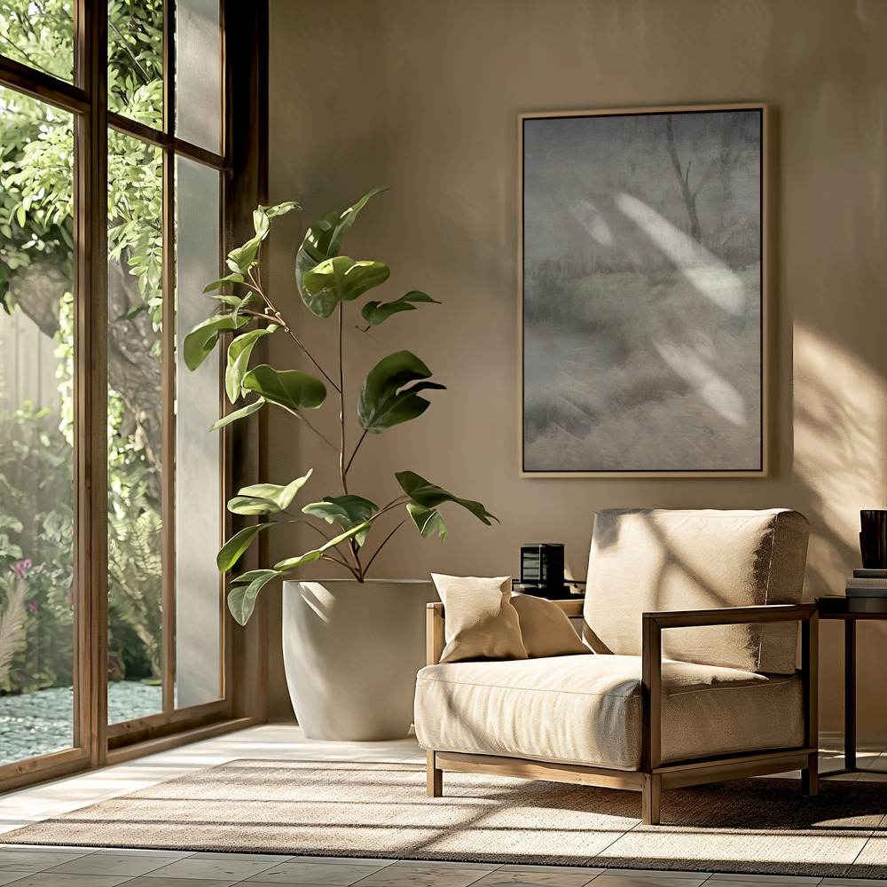 Toile - Little ven dans le salon