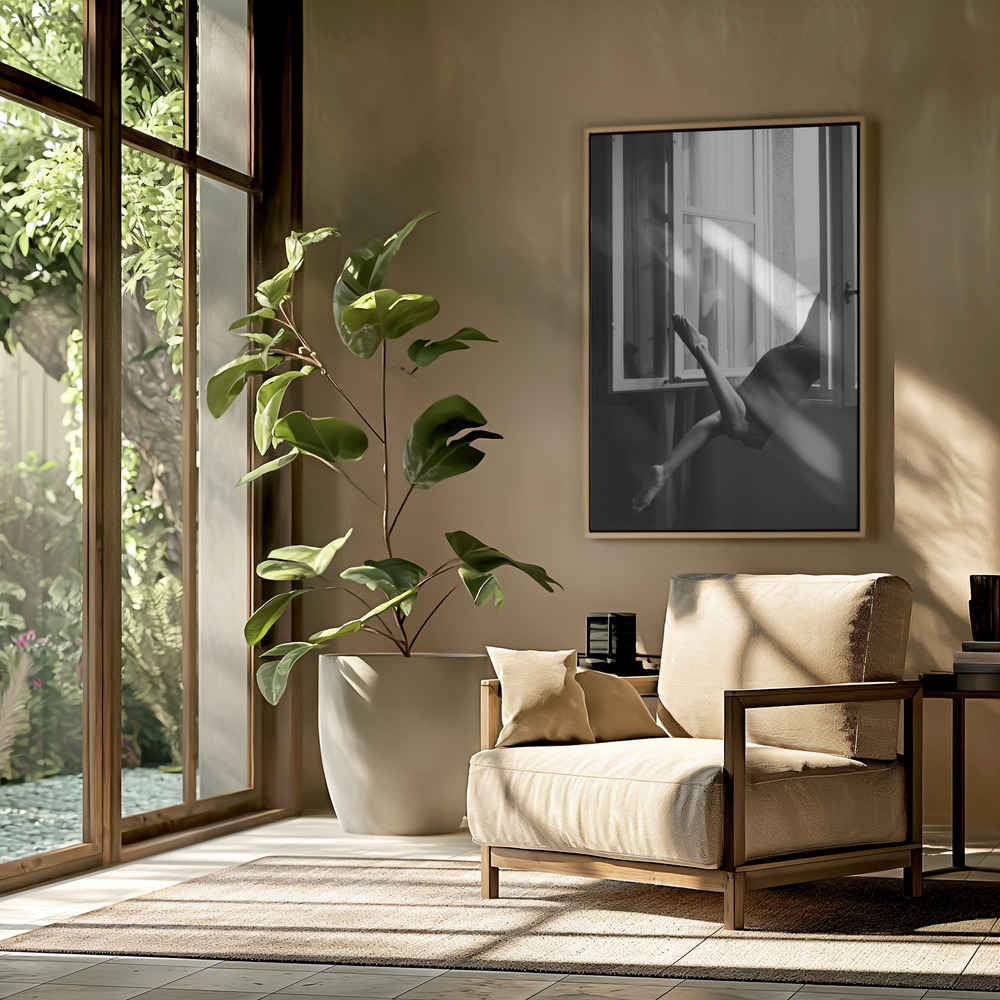 Toile - Jazzy Sunday dans le salon