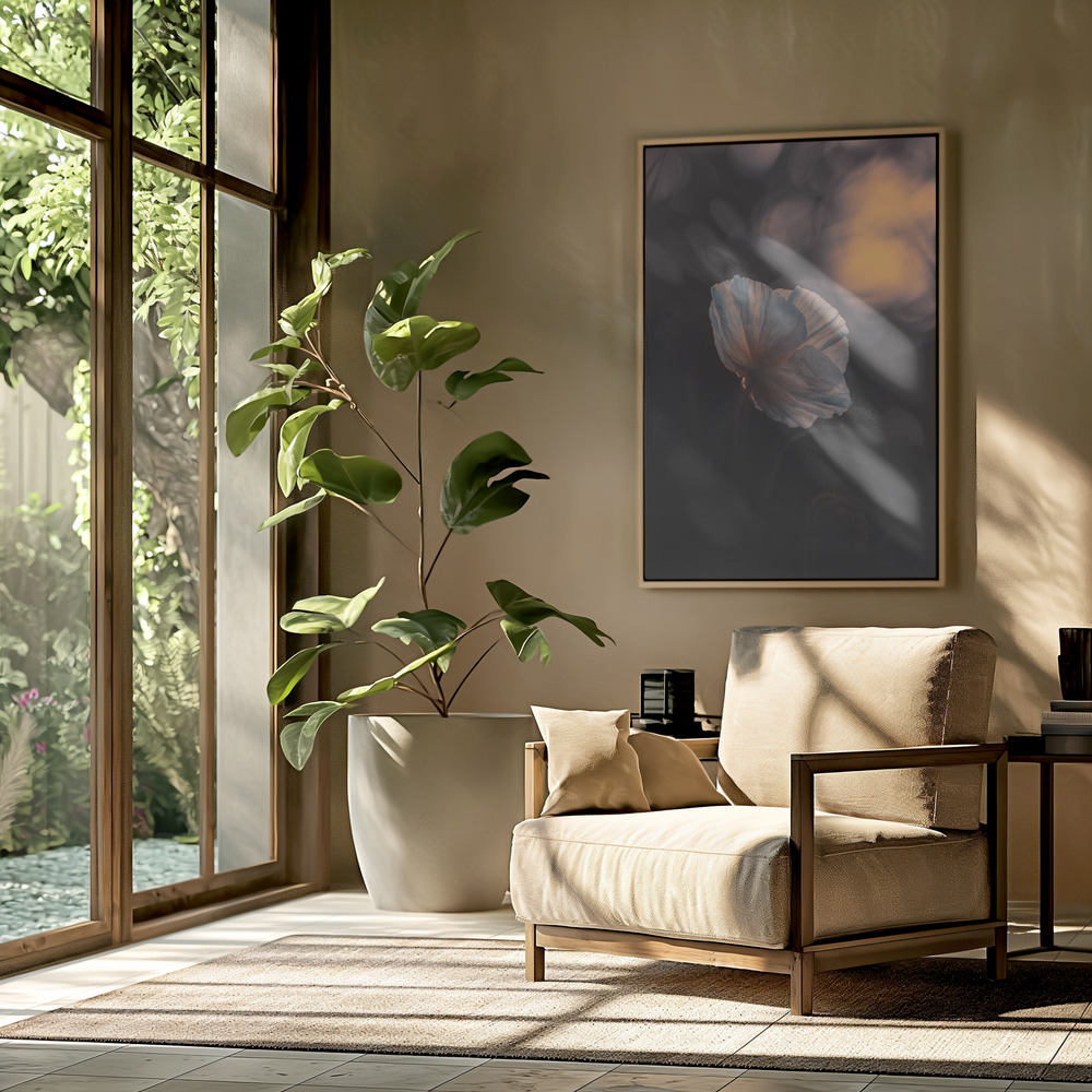 Canvas print - Last Ray in the livingroom