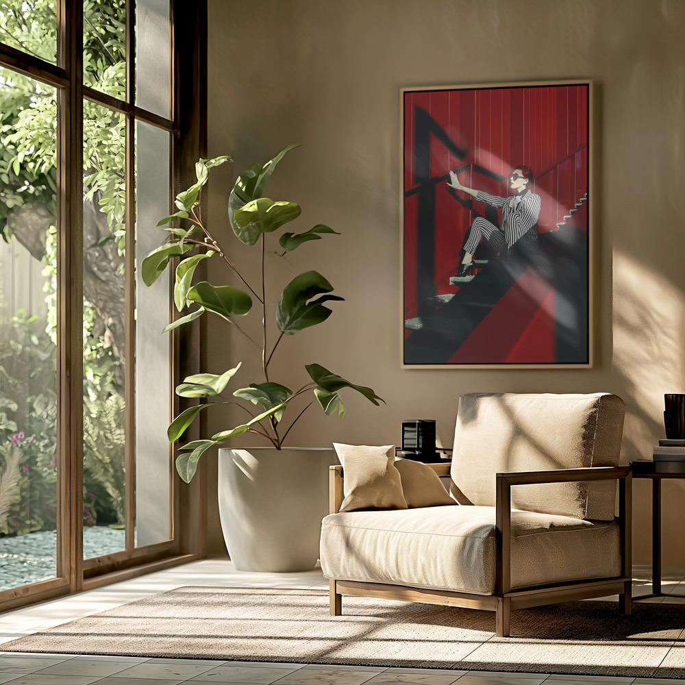 Toile - Fashion Geometry dans le salon
