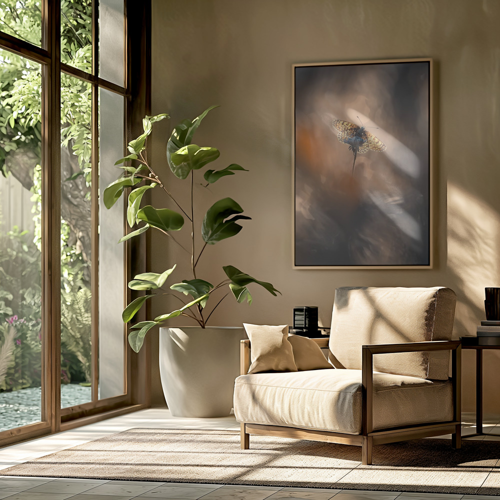 Toile - Naturally Framed dans le salon