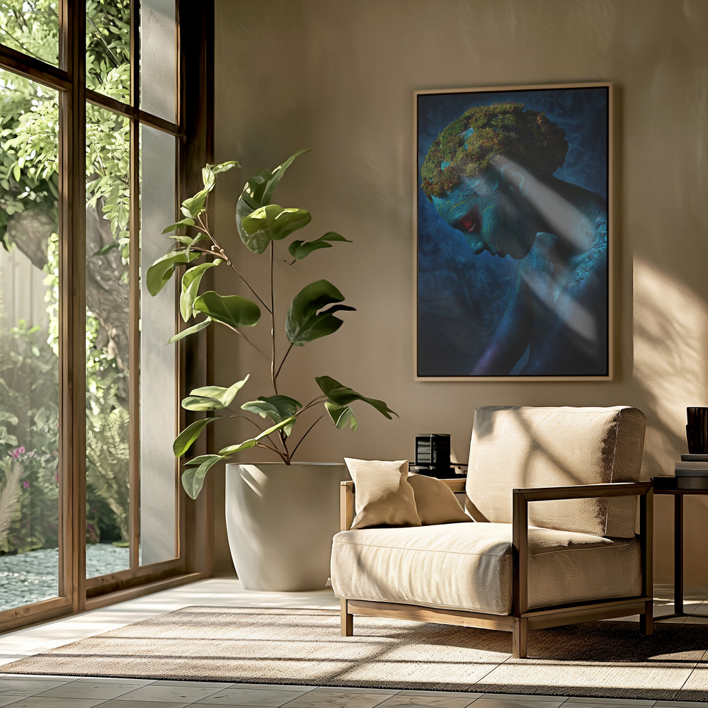 Canvas print - Symbiosis III in the livingroom