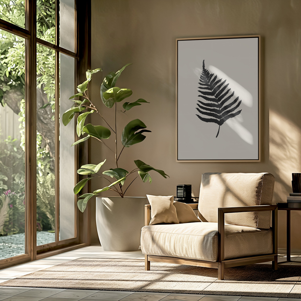 Toile - Fern dans le salon