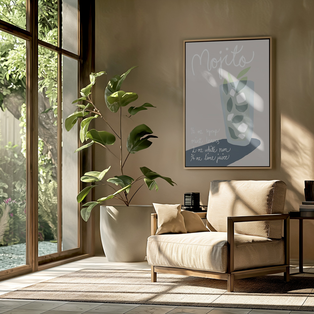 Toile - Mojito dans le salon