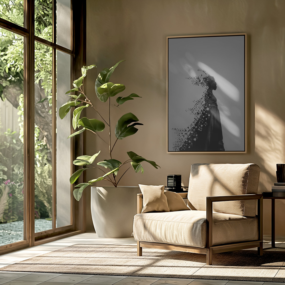 Toile - Elegant Fashion Model dans le salon