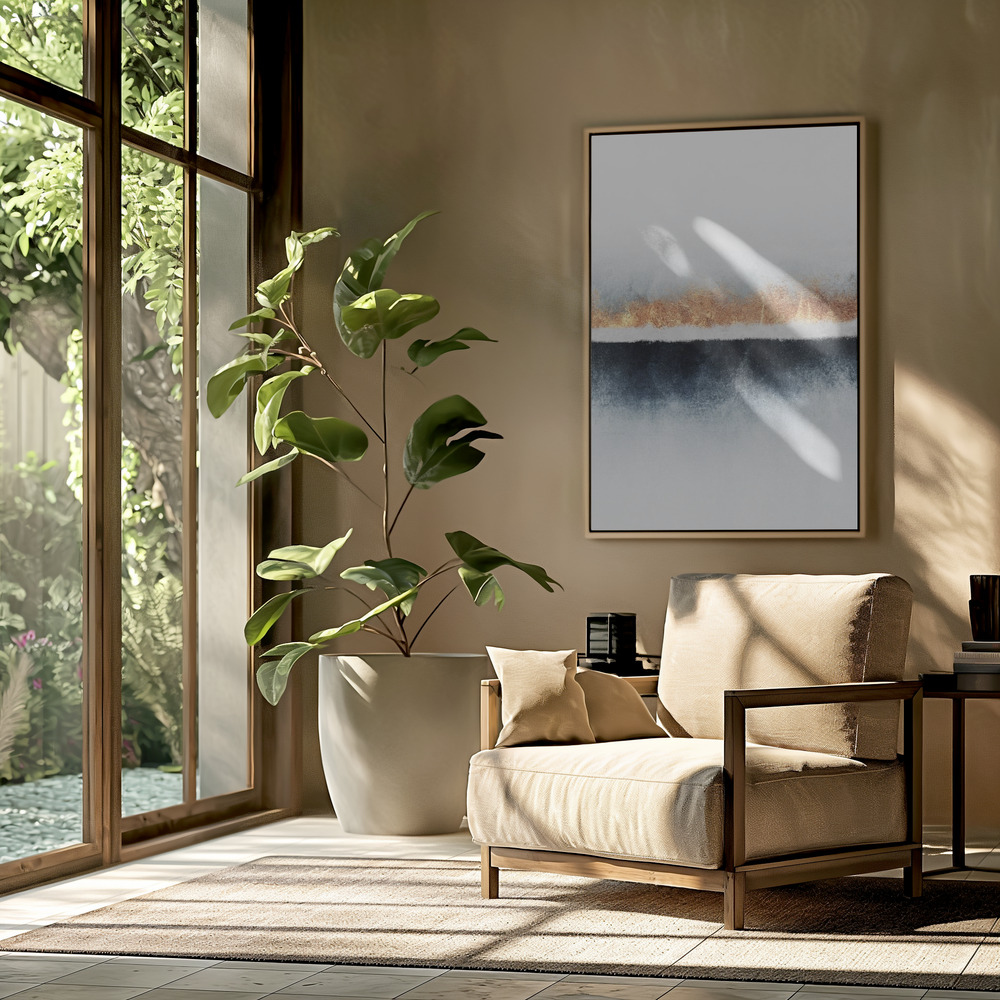 Toile - Horizon dans le salon
