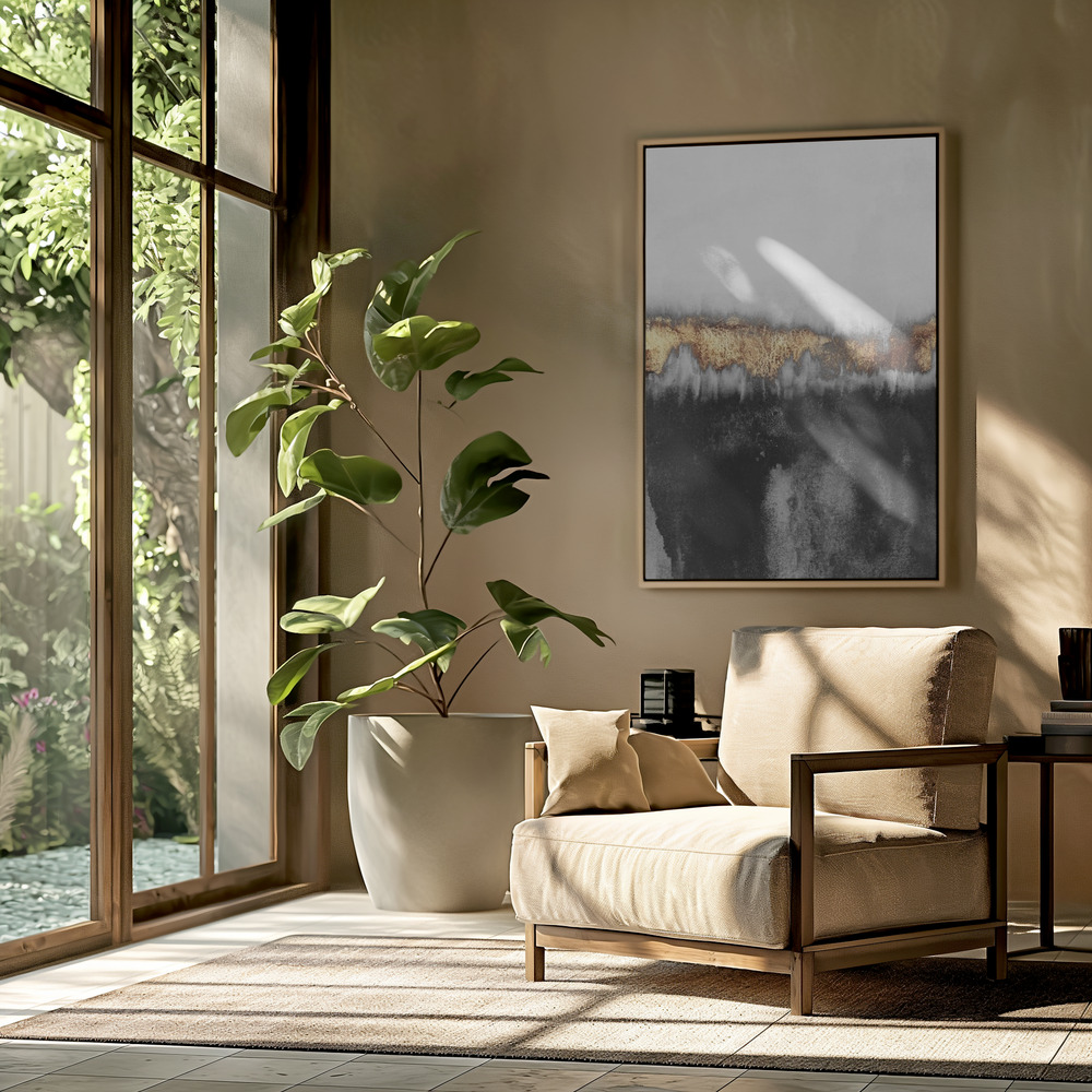 Toile - Gloomy dans le salon
