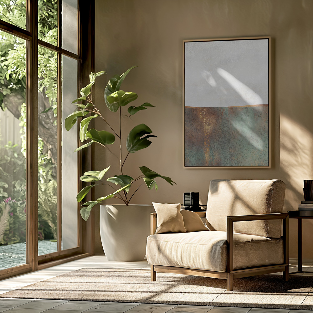 Toile - First Snow dans le salon