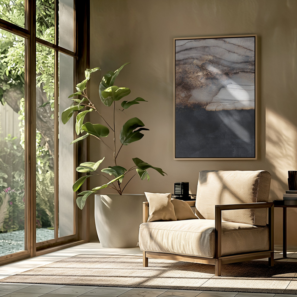 Toile - Incoming Storm dans le salon