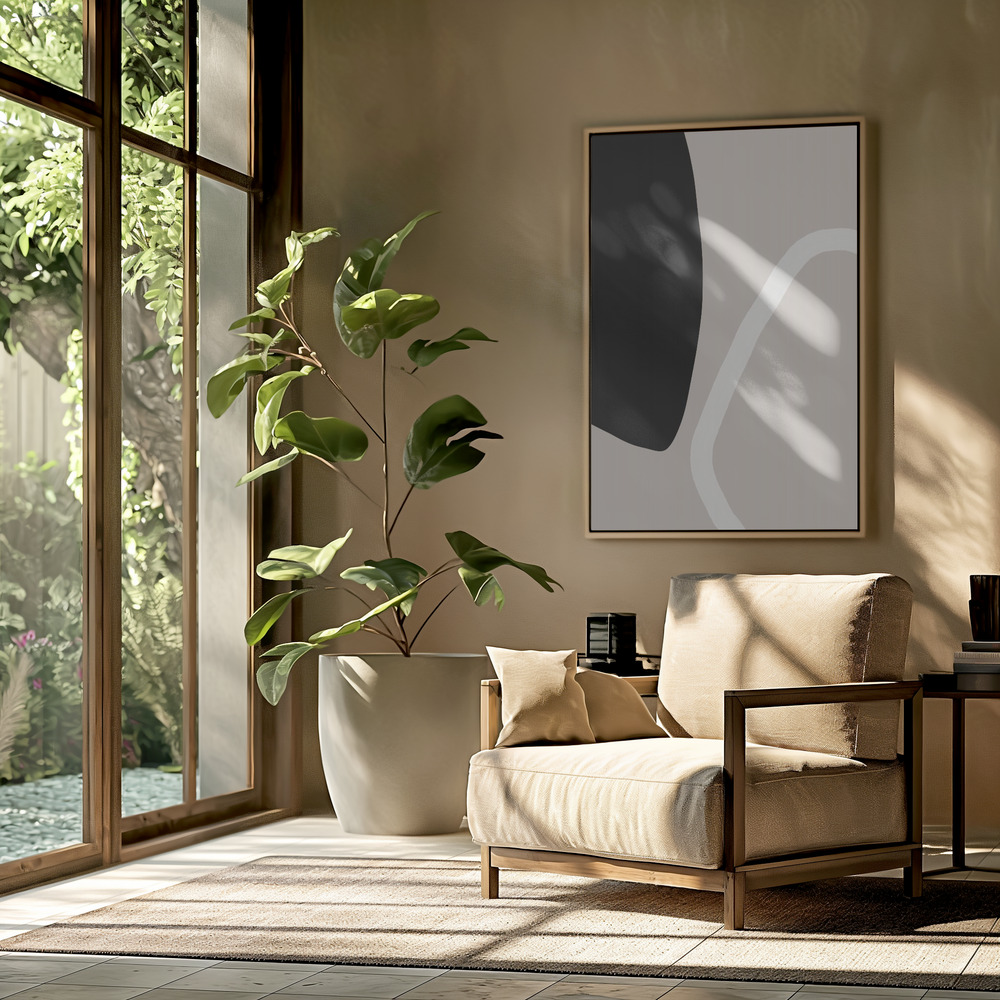 Canvas print - Here with You in the livingroom