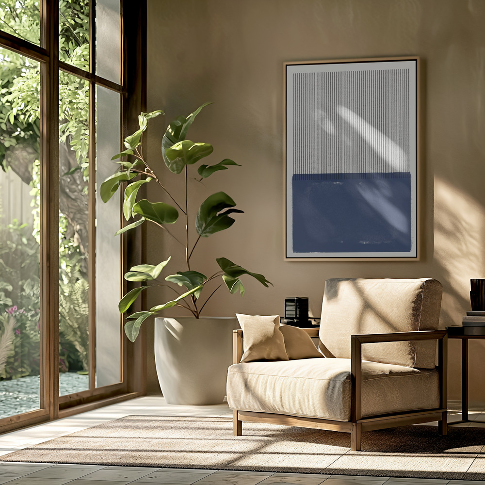 Canvas schilderi - Modern Texture in de woonkamer