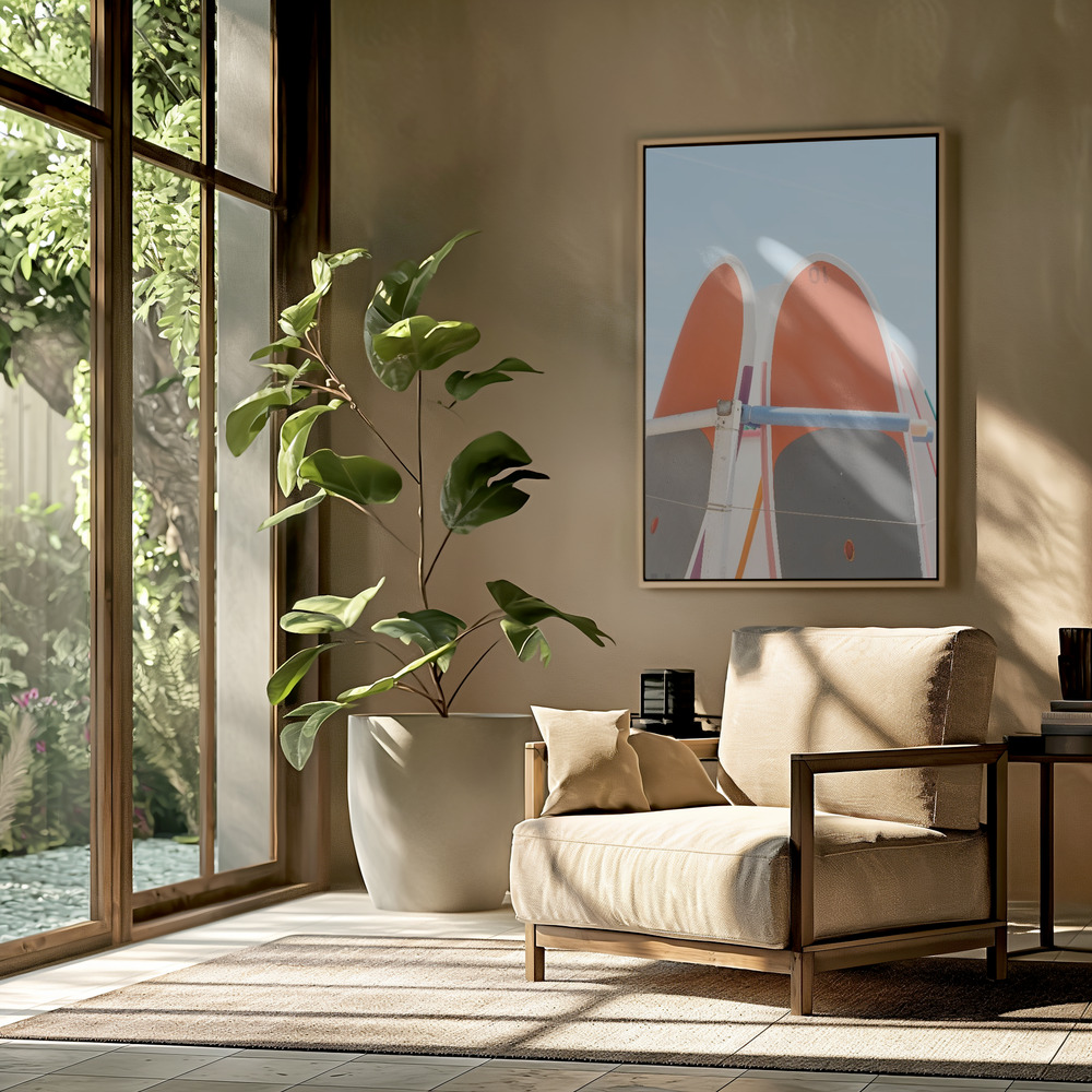 Toile - Beach Surf dans le salon