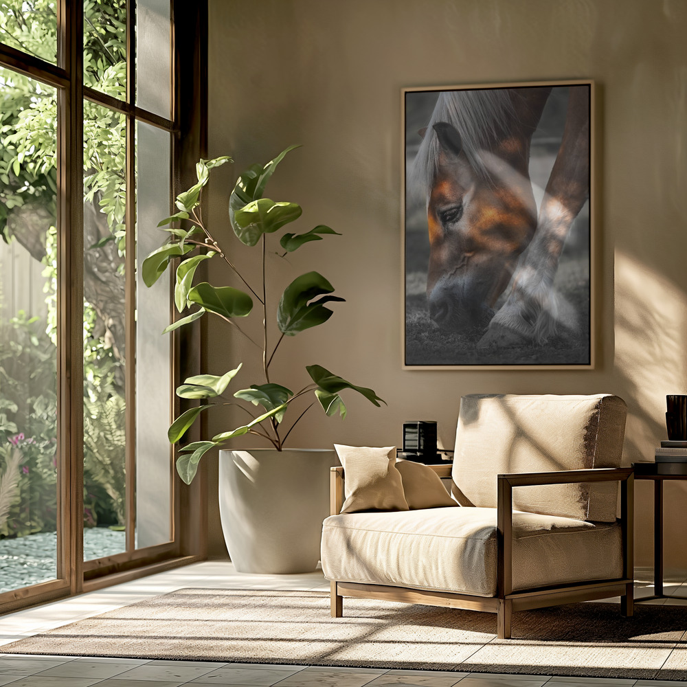 Toile - Filtered Light dans le salon