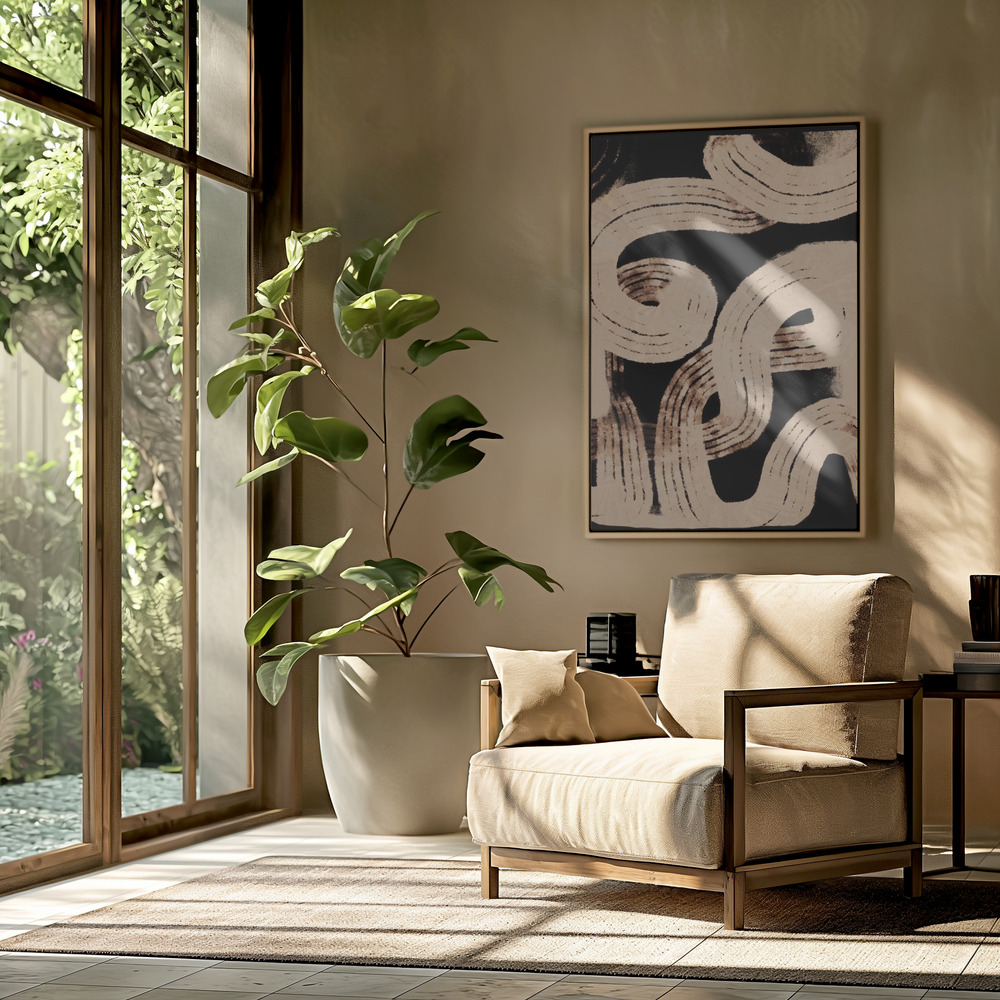 Toile - Paths dans le salon