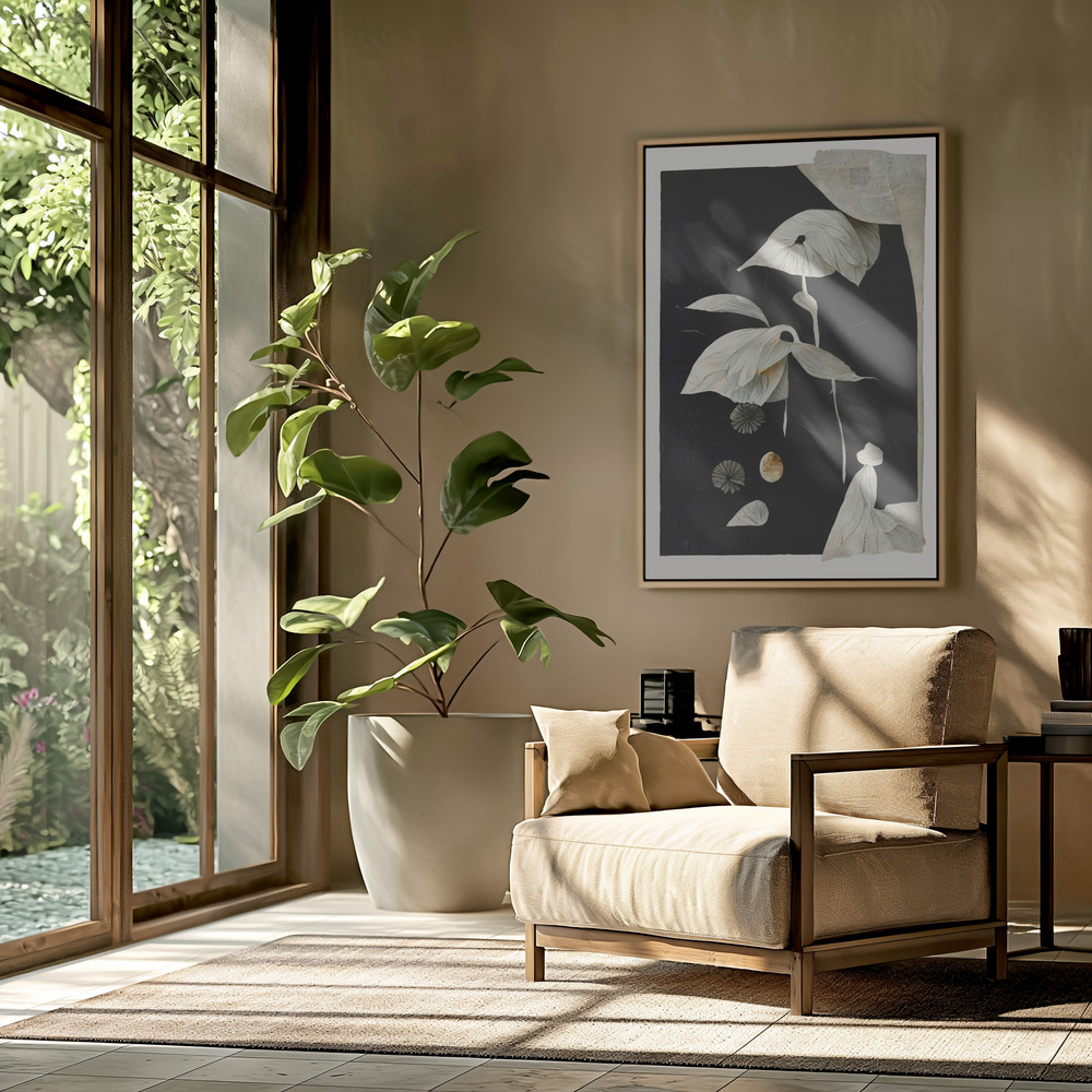 Canvas print - The Seed in the livingroom