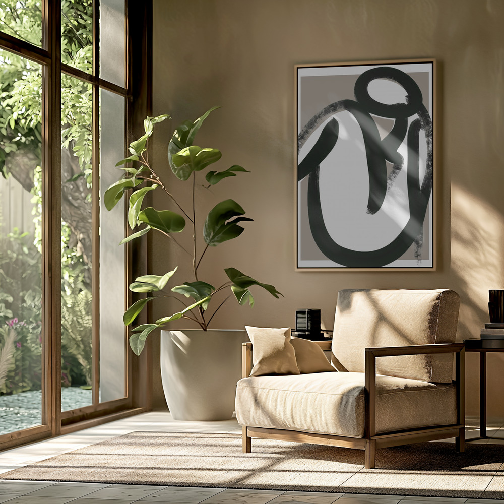 Canvas print - Closer in the livingroom