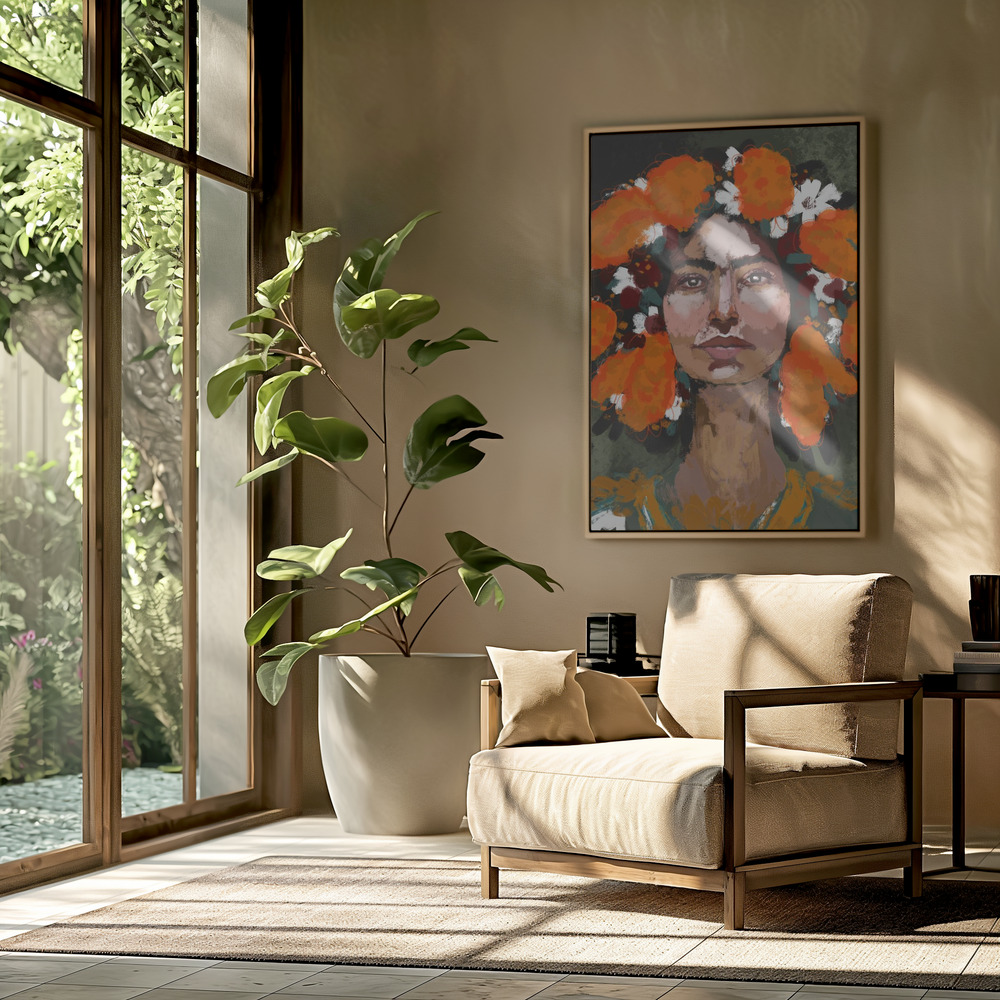 Canvas print - The Power Of Thoughts in the livingroom