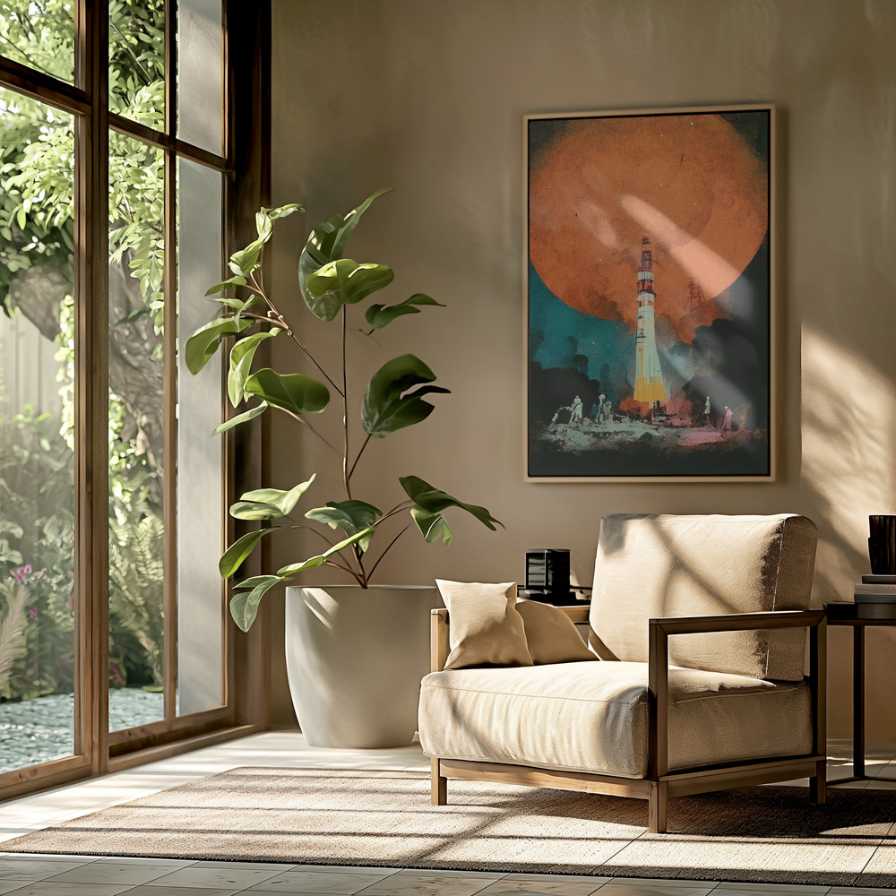 Toile - After Landing dans le salon