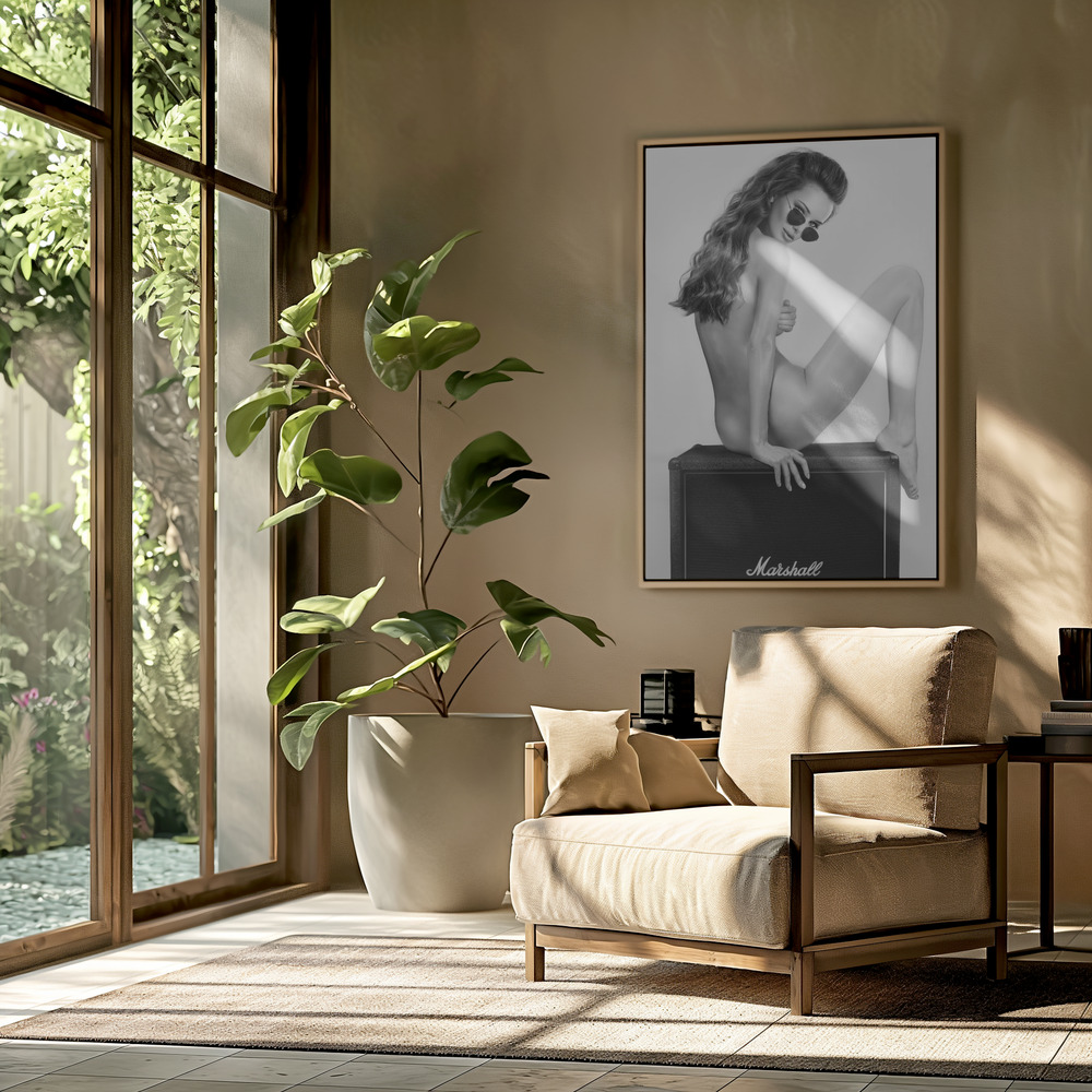 Toile - Turn Me On dans le salon