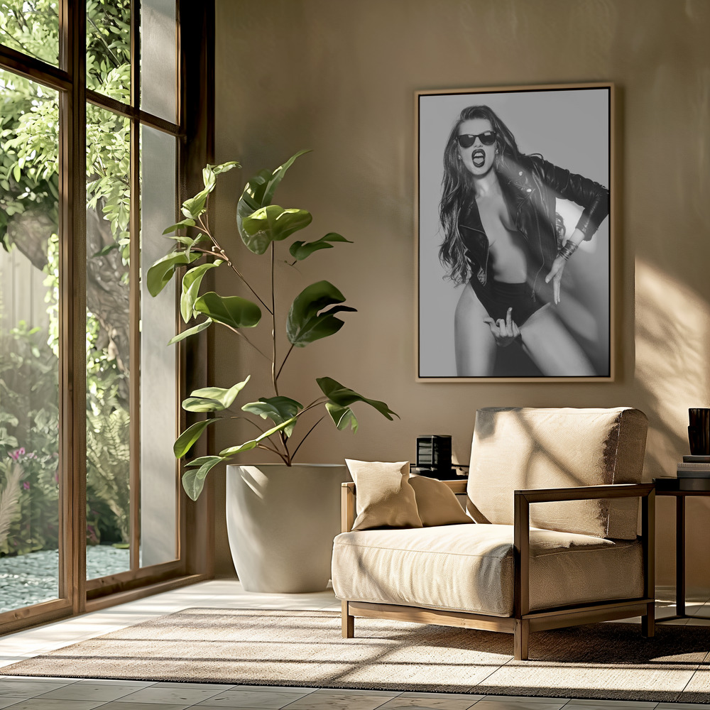 Toile - Eat This dans le salon
