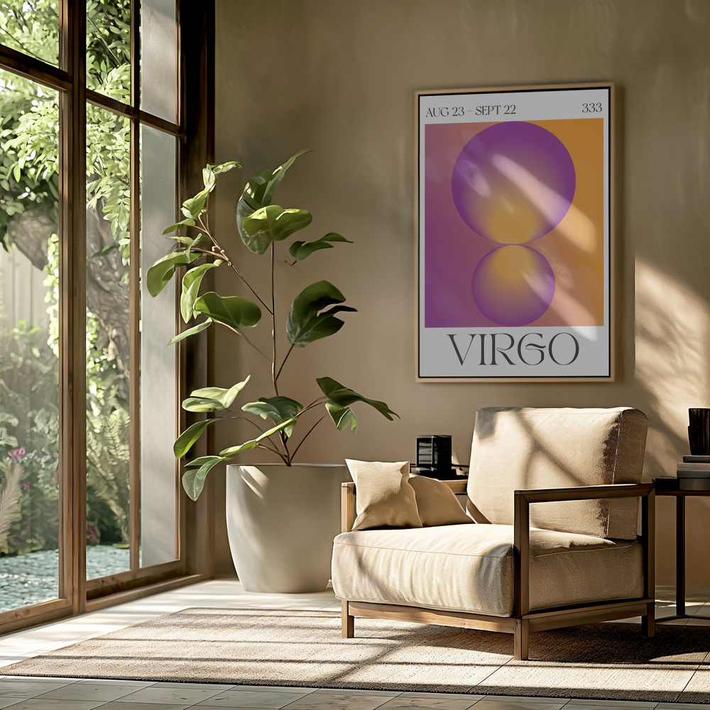 Toile - Virgo dans le salon