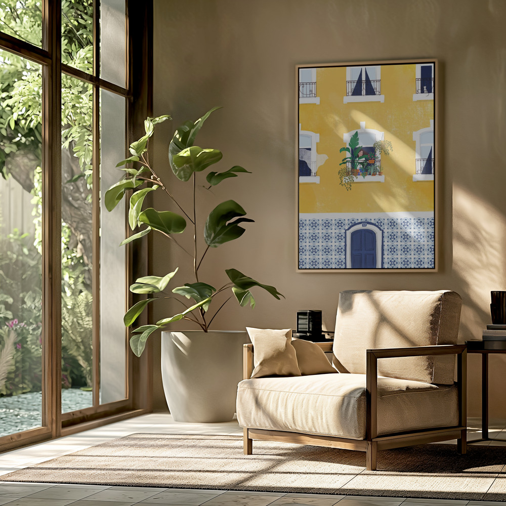 Toile - Lisbon dans le salon