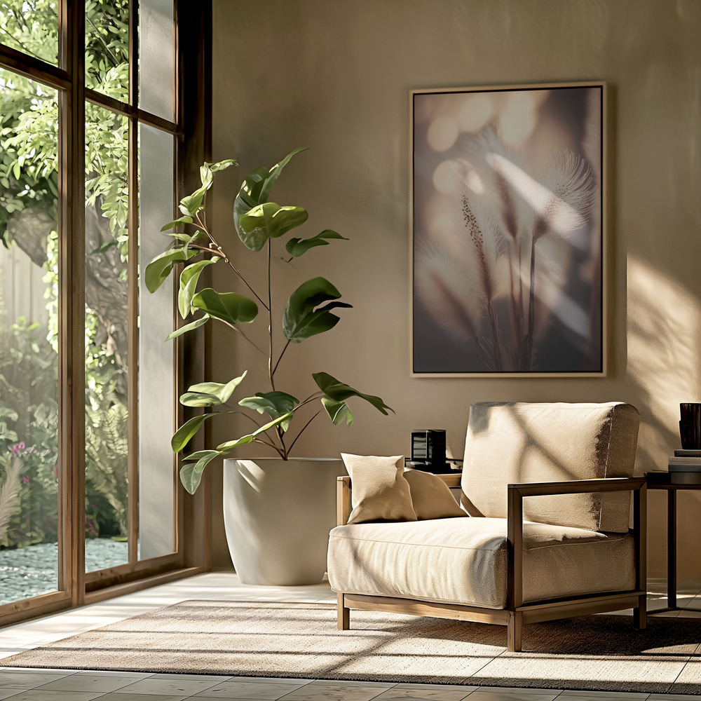 Toile - In The Morning Sun dans le salon