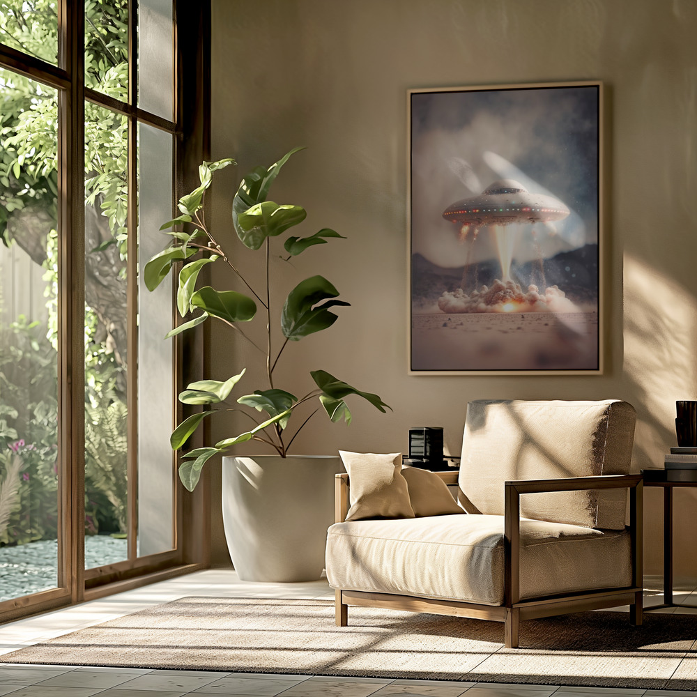 Toile - Planet 73 A dans le salon