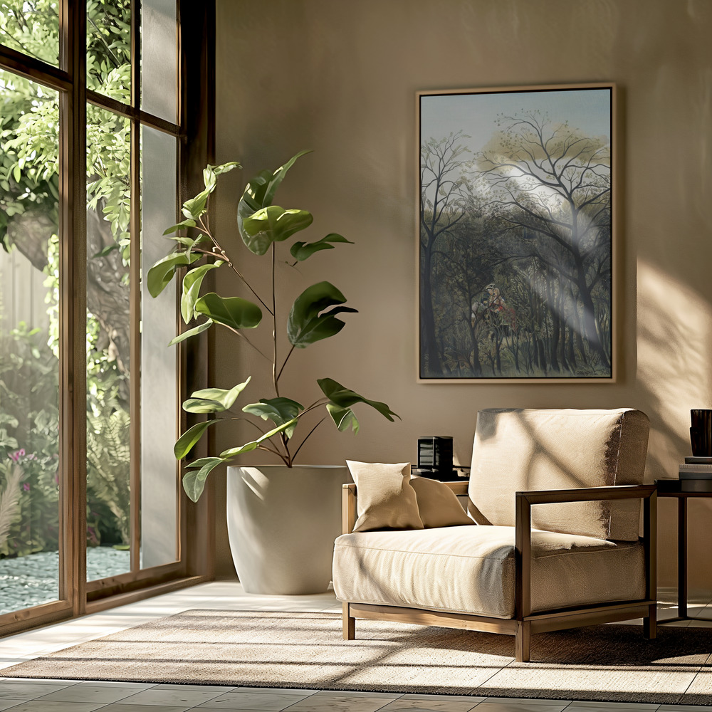 Toile - Rendezvous In The Forest dans le salon