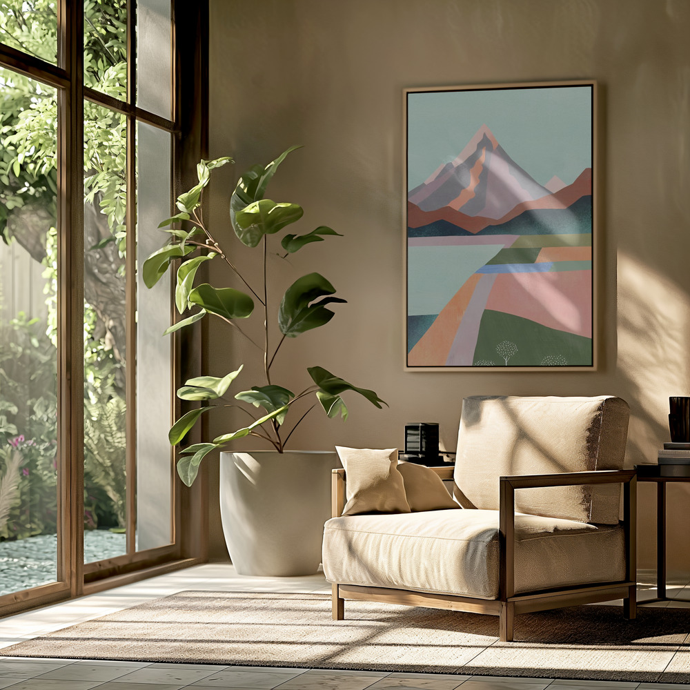 Toile - First Blossom dans le salon