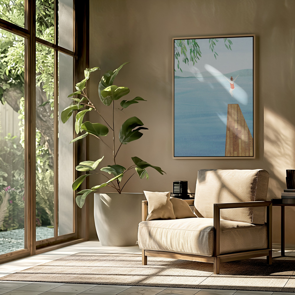 Toile - Wild dans le salon