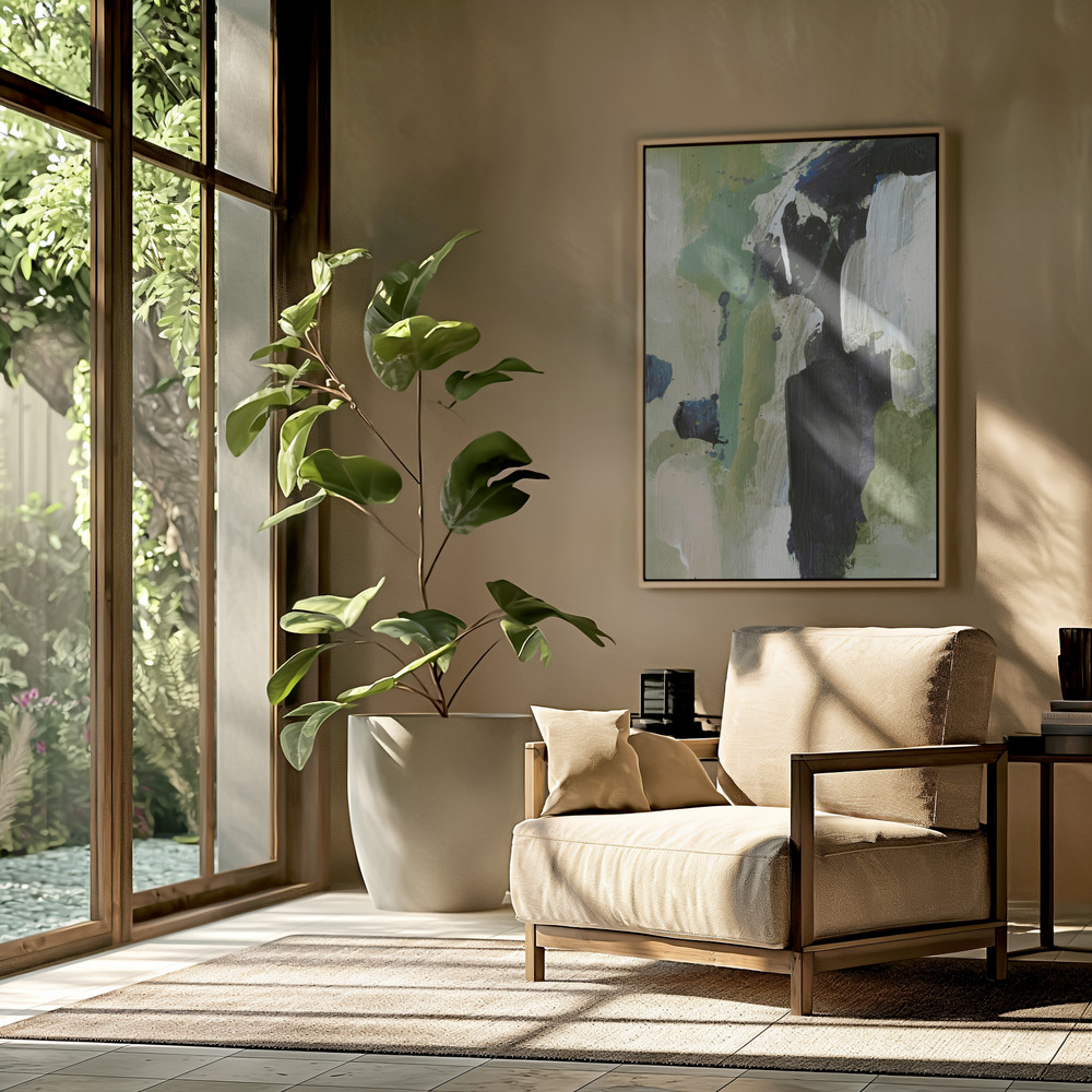 Canvas schilderi - Waterfall in de woonkamer