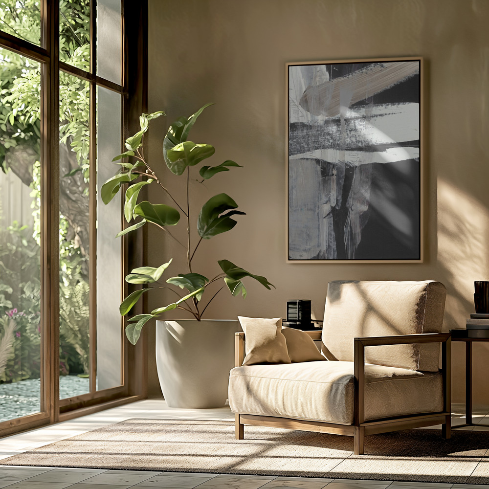 Toile - Falling dans le salon