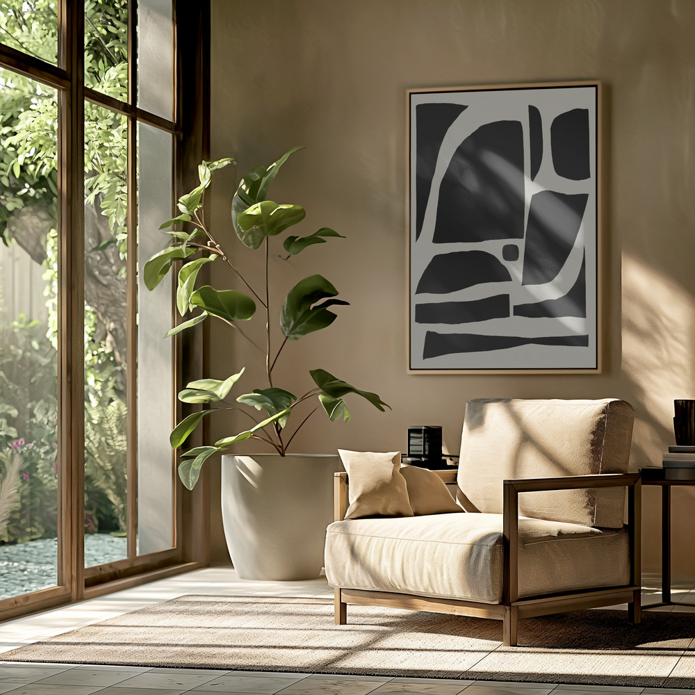 Toile - Pieces dans le salon