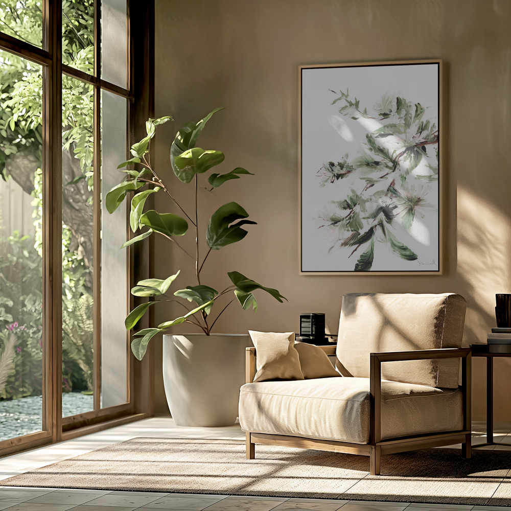 Canvas print - Bloom in the livingroom