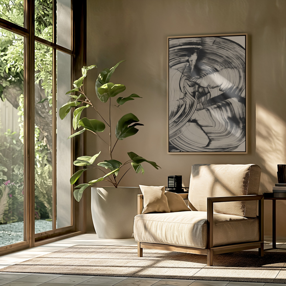 Toile - Tornado dans le salon