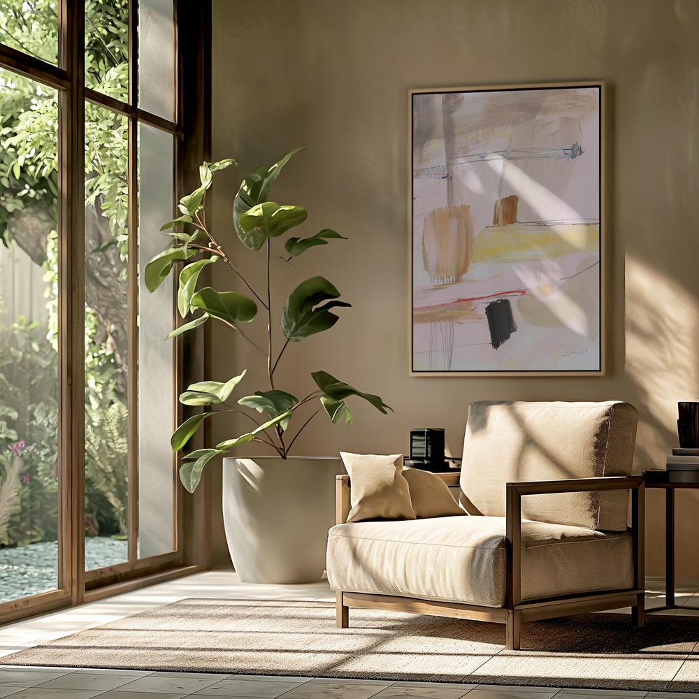 Canvas print - Summer Dream in the livingroom