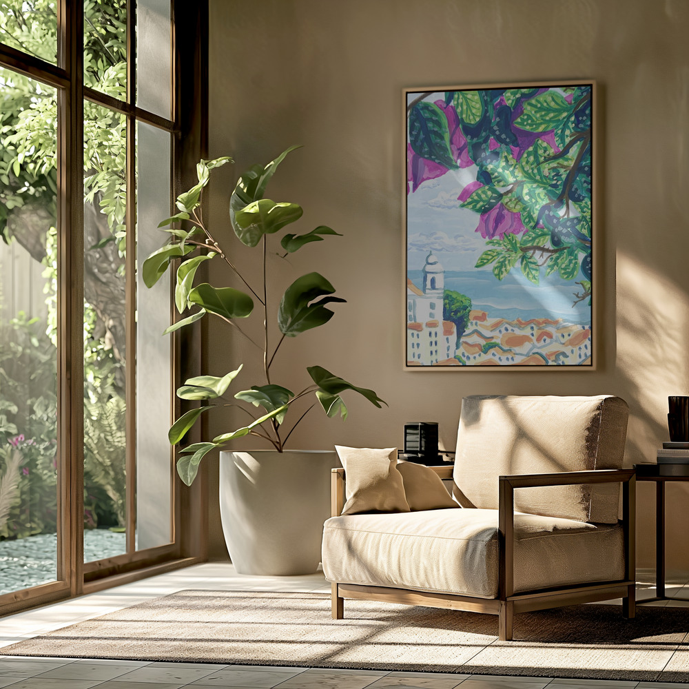 Canvas print - Lisbon in the livingroom