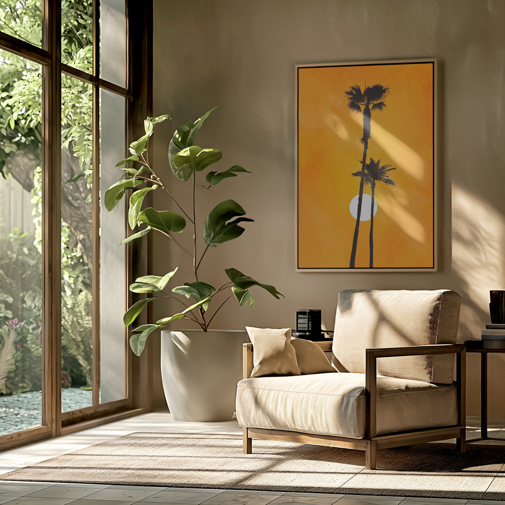 Toile - Sunshine Paradise dans le salon