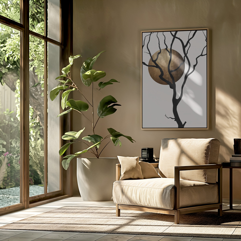 Canvas schilderi - Mystic Fairytales in de woonkamer