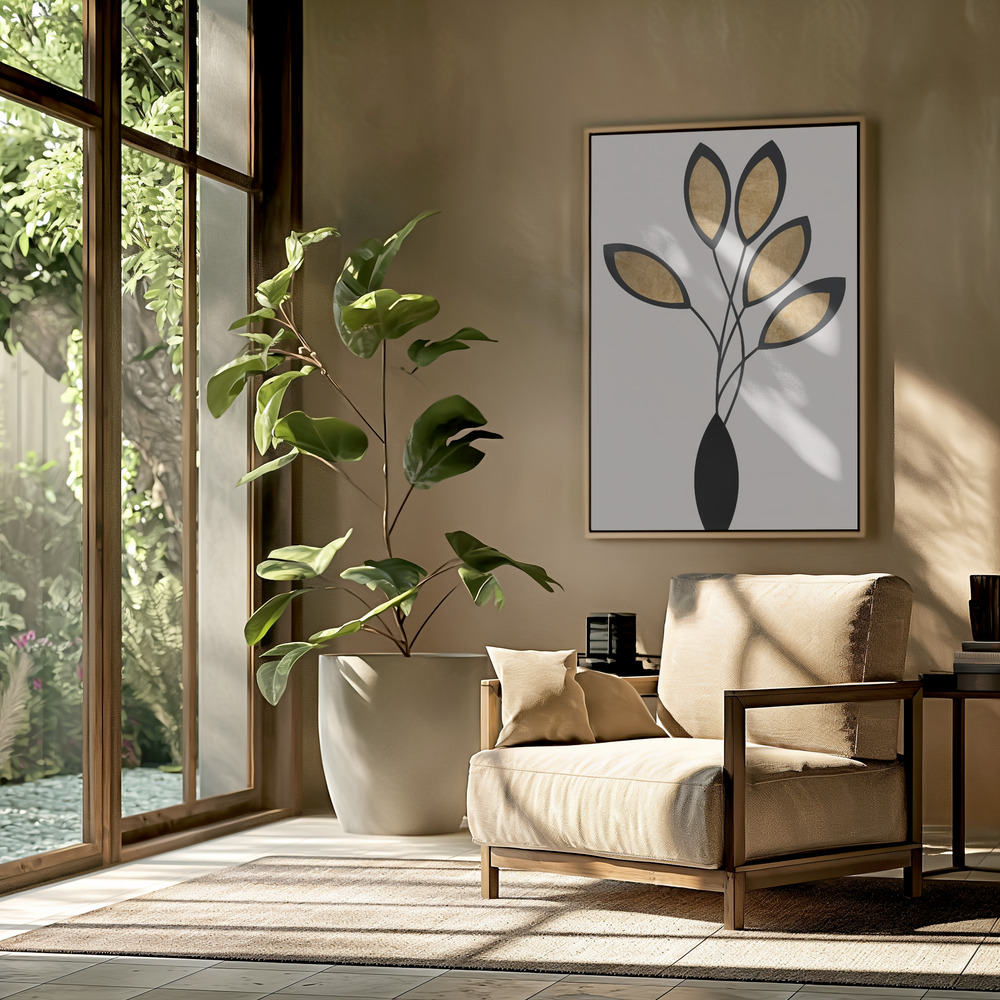 Toile - Cinco Nero dans le salon