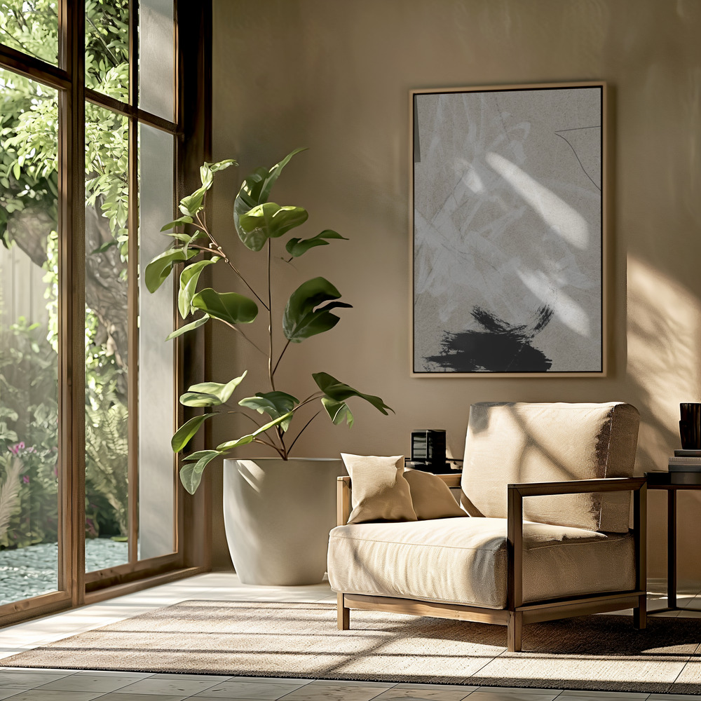 Canvas taulu - Lifestyle No2 olohuoneessa
