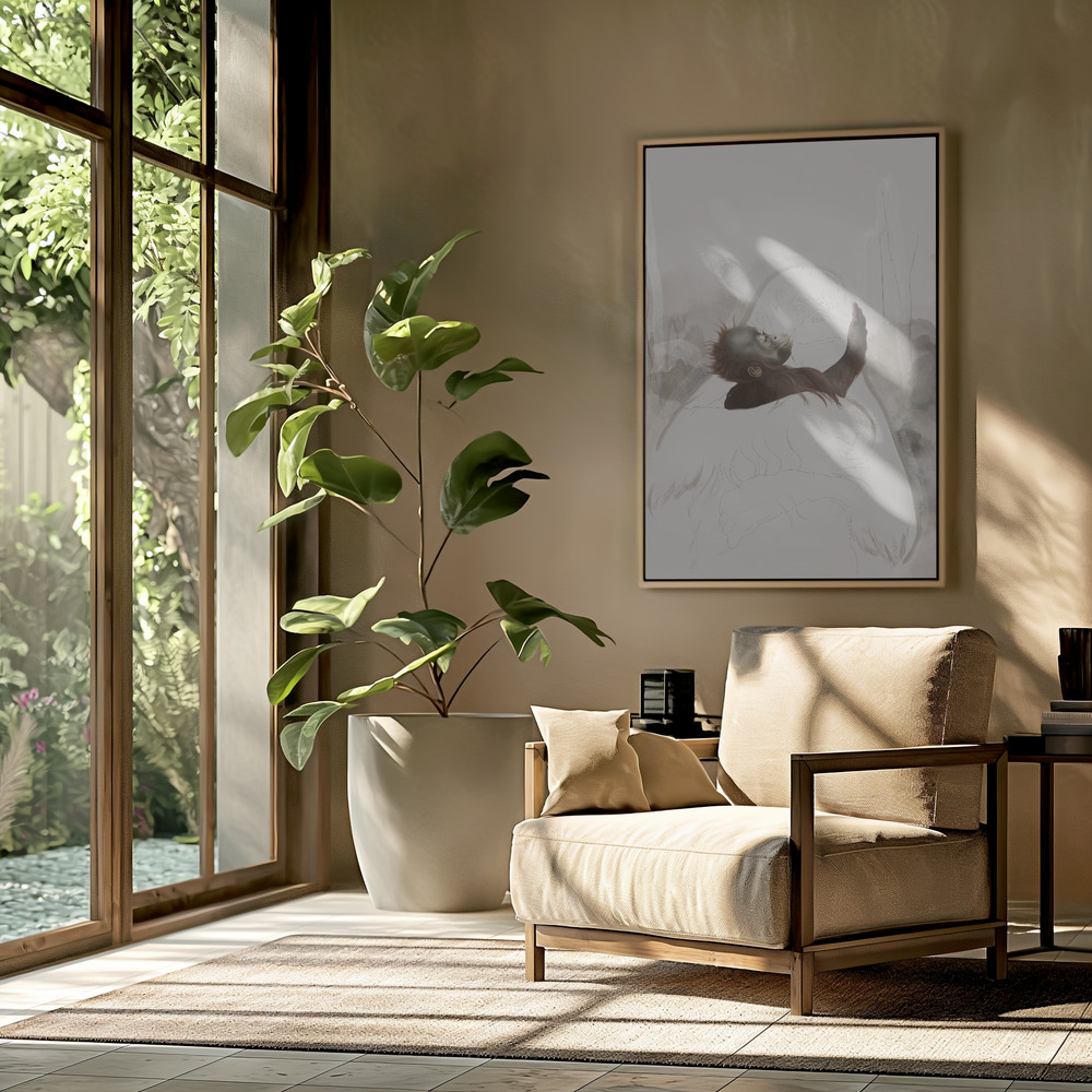 Toile - Wilderness dans le salon